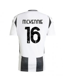 Juventus Weston McKennie #16 Domaci Dres 2024-25 Kratak Rukavima